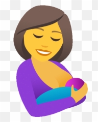 Breastfeeding People Sticker - Breastfeeding People Emoji,Slack Emojis Jim Carrey
