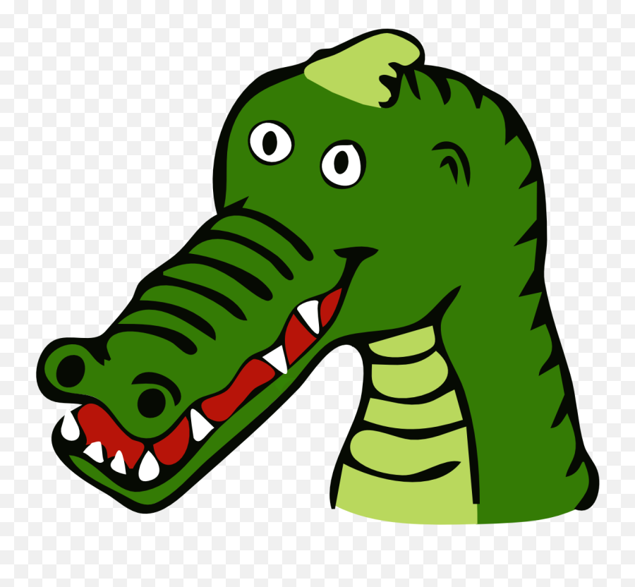 Cartoon Crocodile Png Svg Clip Art For - Cartoon Crocodile Head Png Emoji,Crocodile Man Emoji
