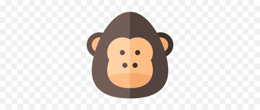 Gorilla Mascots - Jungle Animals Spotsound Emoji,Gorilla Emojii