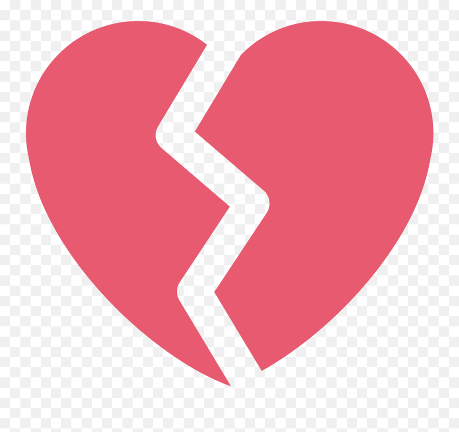 Filetwemoji2 1f494svg - Wikimedia Commons Emoji,Heart Breaking Emoji