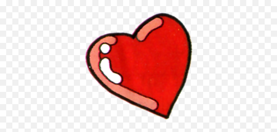 Heart Container - Zelda Wiki Girly Emoji,Red Beating Heart Emoji Meaning