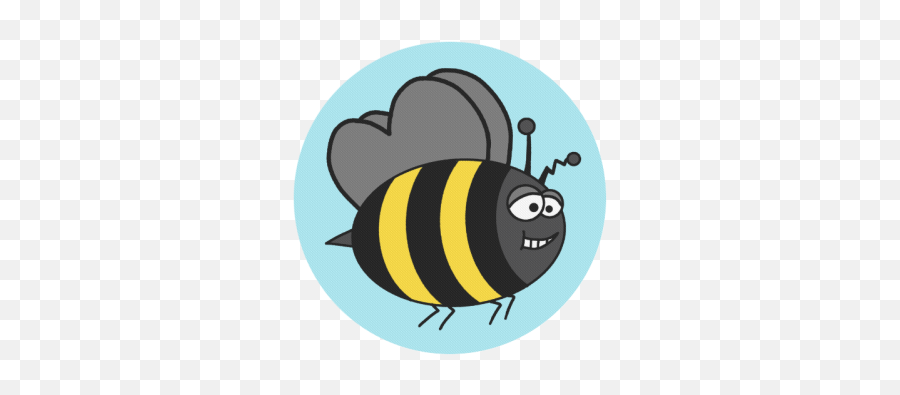 Crazy Bee Round Mousepad Id D48772 Emoji,Bumble Bee Emoji