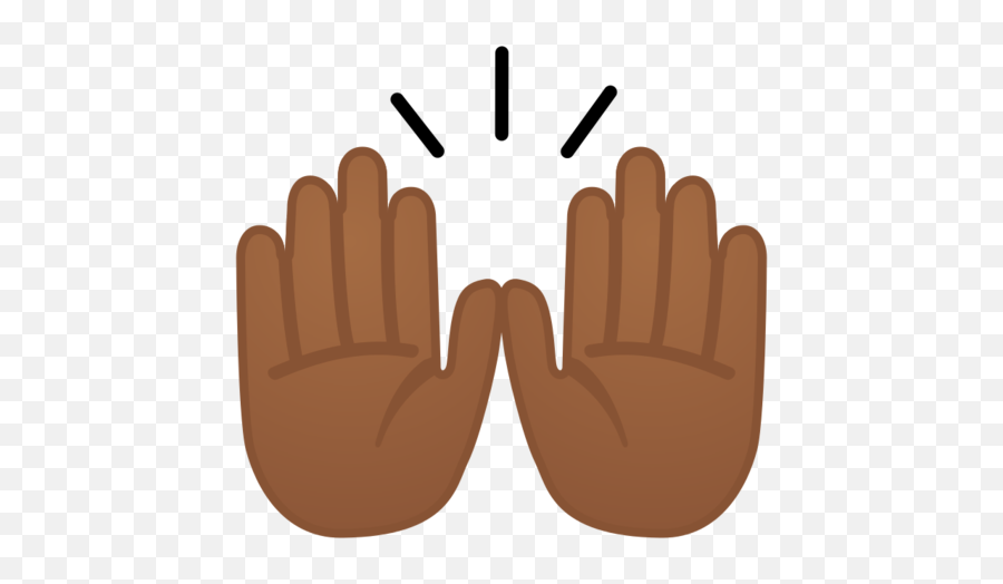 Raising Hands Medium - Dark Skin Tone Emoji,Worship Emojie