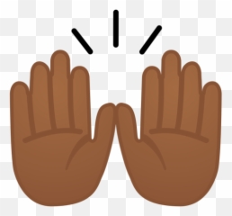 Raising Hands Medium - Dark Skin Tone Emoji,Worship Emojie