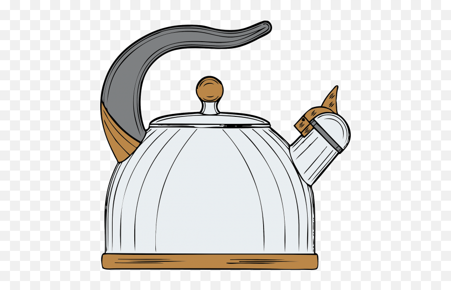 Kettlehandholdingpouringclip - Art Free Image From Emoji,Emoji Tea Kettle