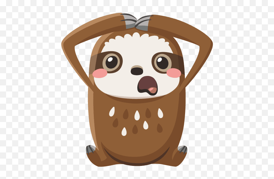 Sticker Larry 17 Vk Download Free Emoji,Sloth Emoji