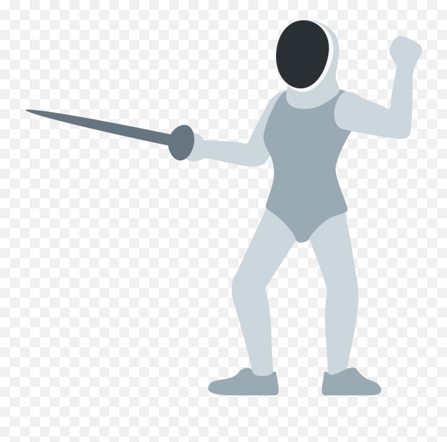 Sword Emoji Symbol - Person Fencing Emoji,Emojis Meaning