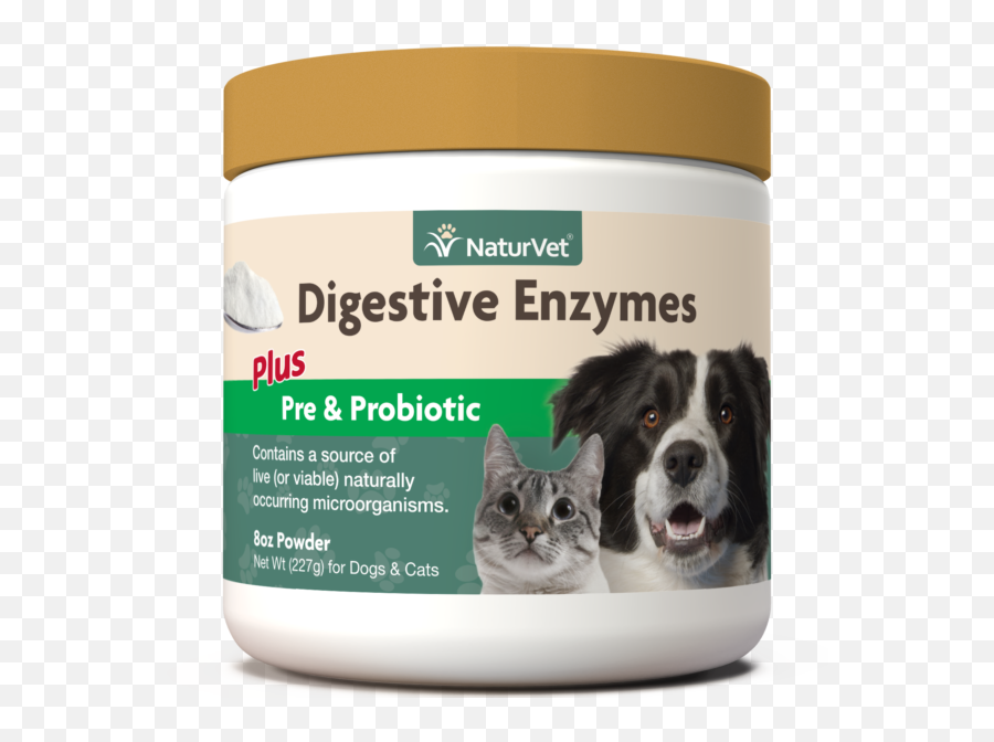 Digestive Enzymes Powder With Prebiotics U0026 Probiotics - Naturvet Naturvet Digestive Enzymes Emoji,Yorkie Emoticon