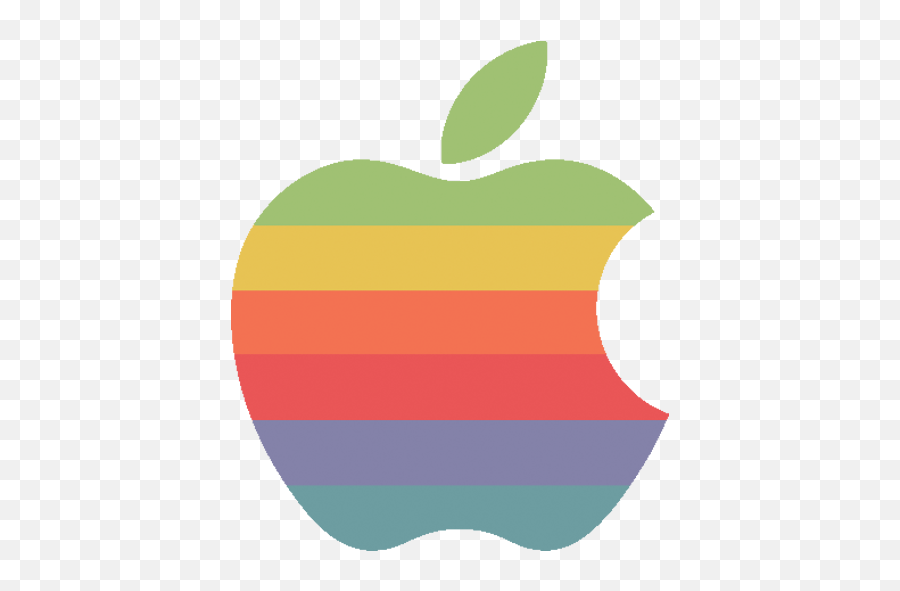 Rainbow Apple Logo Icon - Meghdoot Cinema Emoji,Apple Logo Emoji