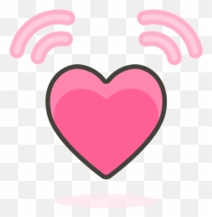 Beating Heart Emoji Clipart - Scalable Vector Graphics,Revolving Heart Emoji