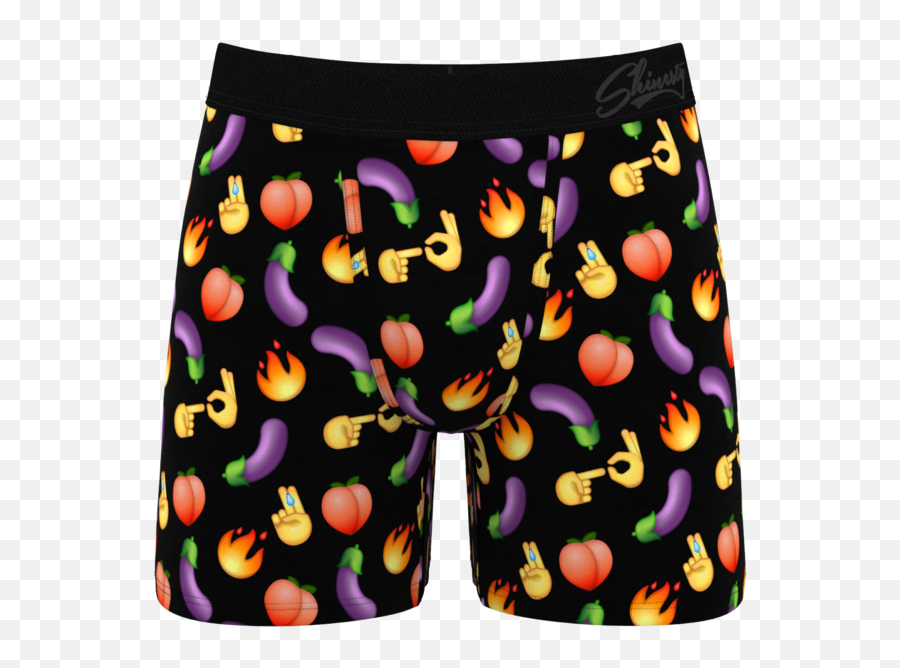 The Emoji Orgy Emoji Ball Hammock Pouch Underwear - Gym Shorts,Swimming Emojis