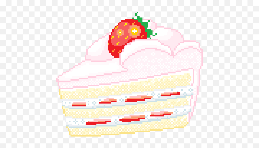 Kawaii Pixel Cake Clipart - Full Size Clipart 2159611 Kawaii Pixel Cake Png Emoji,Pumpkin And Cake Emoji