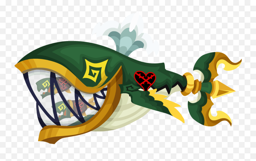 Kingdom Hearts Whale Heartless Clipart - Kingdom Hearts Union Emoji,Kingdom Hearts Emoji