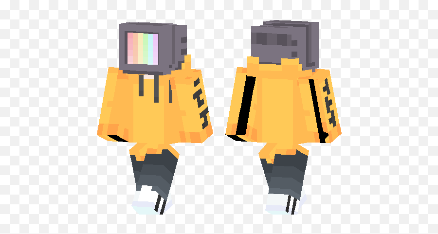 Tv Head - Minecraft Tv Skin Emoji,Minecraft Emoji Texture Pack