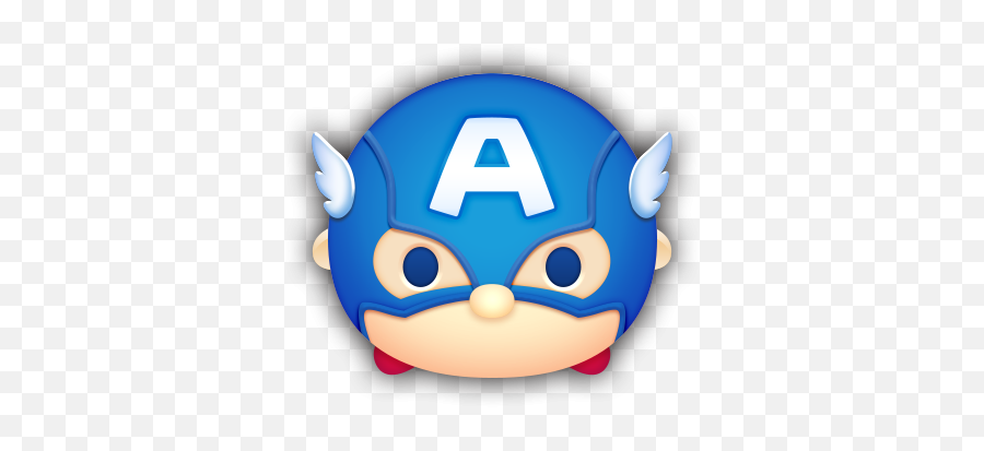 Captain America Tsum Tsum Marvel - Tsum Tsum Marvel Png Emoji,Marvel Emoji