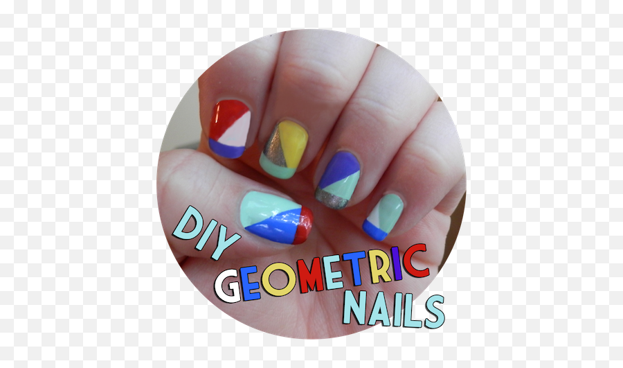 Geometric Nails Tutorial - Gel Nails Emoji,Deborah Lippmann Sweet Emotion
