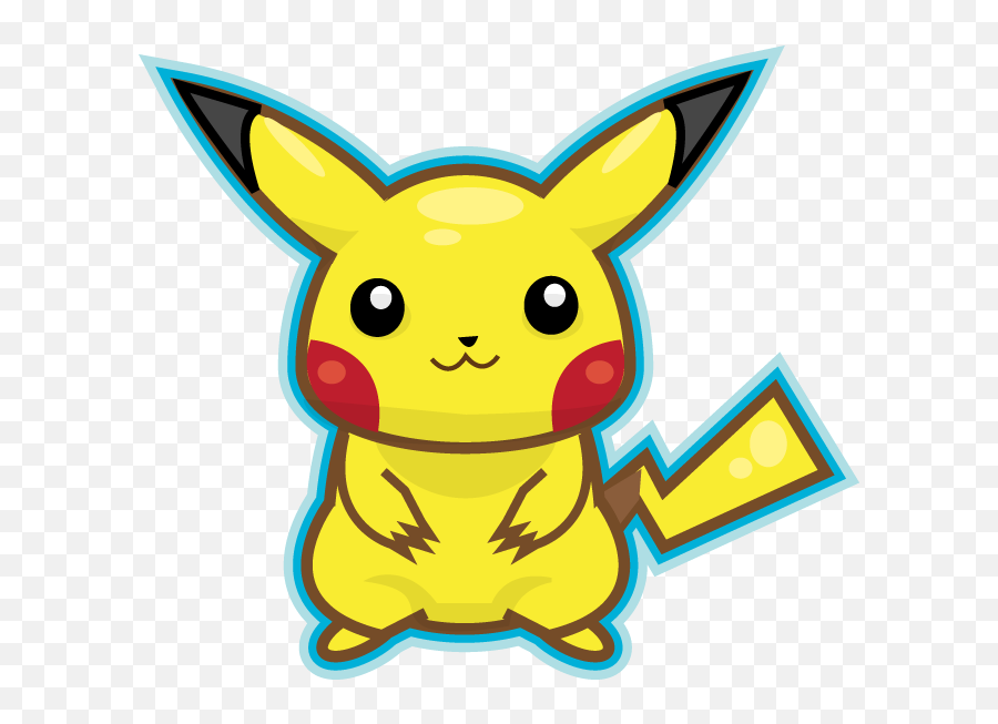 Pikachu Traceable Pikachu Graduation - Cute Pikachu Logo Emoji,Pikachu Face Emoji