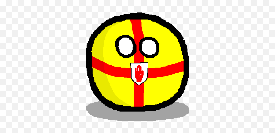 Ulsterball - Countryball Lsk Emoji,Irish Amaerican Emoticon