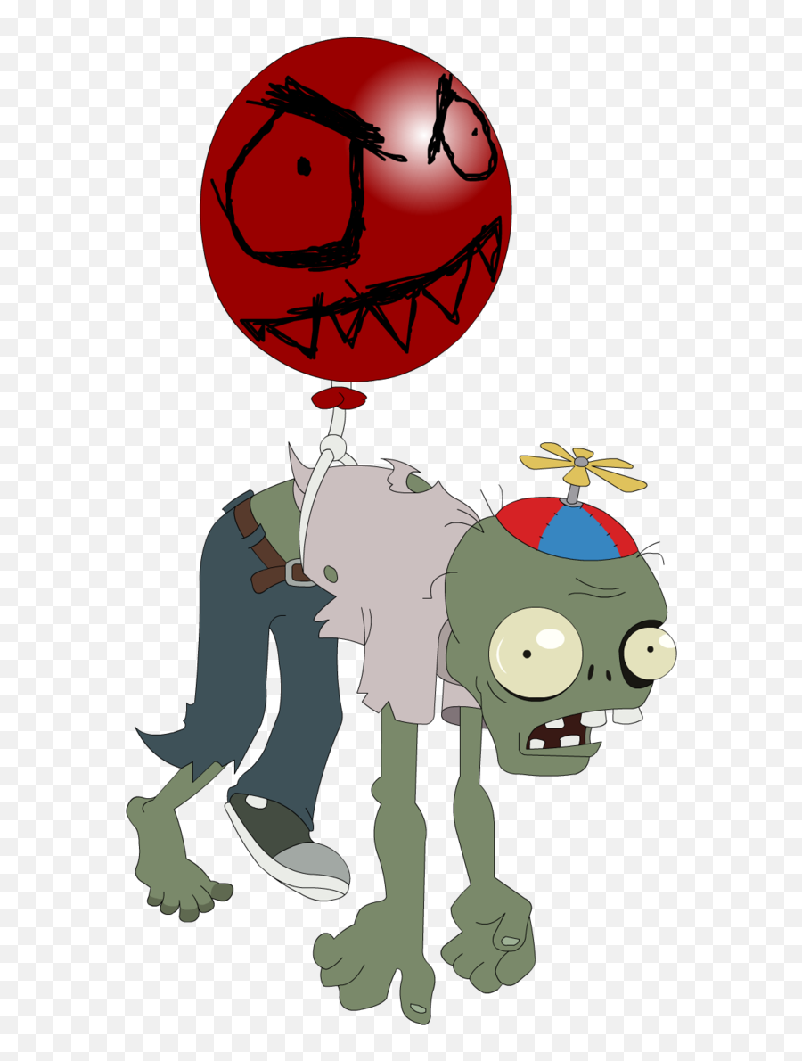 Plants Vs Zombies Balloon Zombie Plush Cheap Online - Plants Vs Zombies Birthday Png Emoji,Zombie Emoticon Set