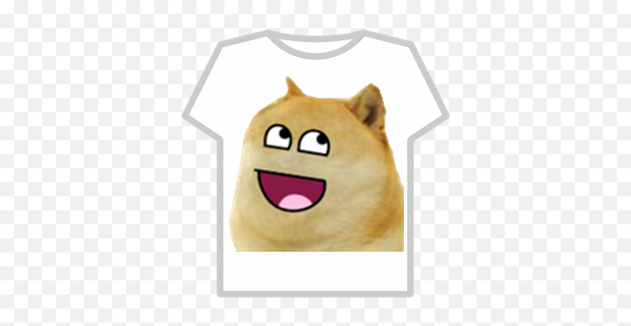 Doge Shirt Roblox Id - Apsgeyser T Shirt Big Roblox Emoji,Kirby Script Emoticon