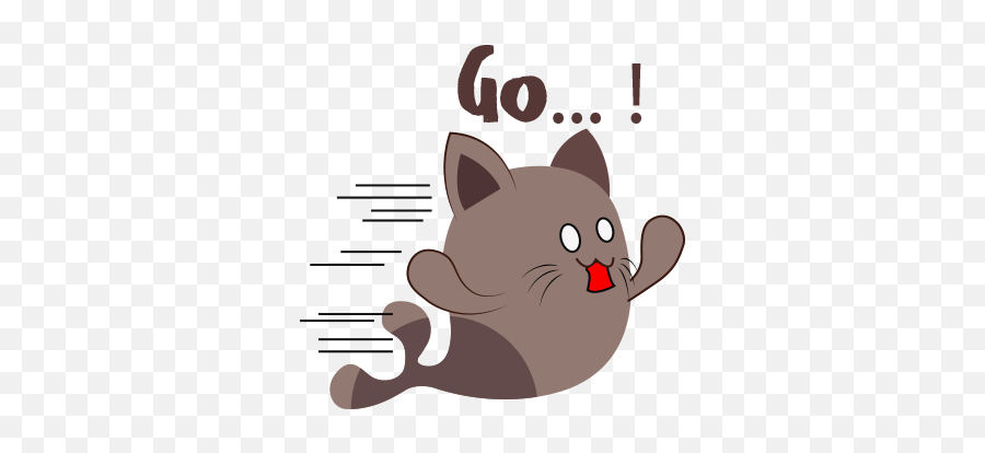 Chocolate Cat Emoji Sticker - Happy,What Are 3 Cat Emojis And A Lollipop