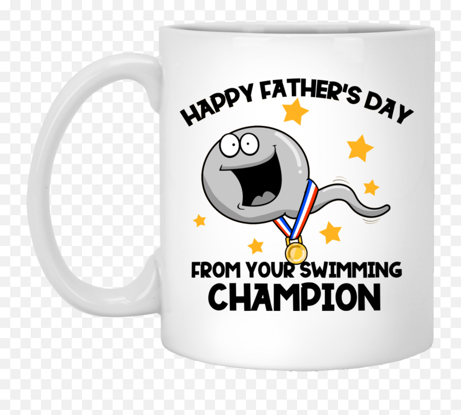 Sperm Dad Pregnancy Mugs - Fathers Day Sperm Mug Emoji,Father's Mask Emoticon