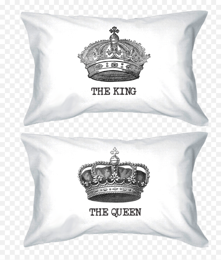 Cdn - Crown Of King And Queen Difference Emoji,Justice Emoji Pillows