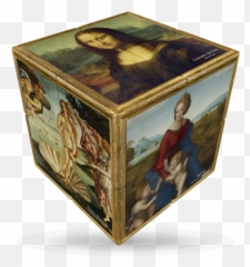 Ranaissance - Vcube 2 Flat V Collection Art Cube Cubo Obra De Arte Emoji,Emotion Filled Art Pieces