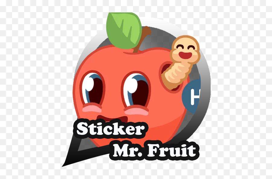 Mr Fruit Sticker Kawaii For Wastickerapp - Apps En Google Happy Emoji,Emojis De Comemora??o