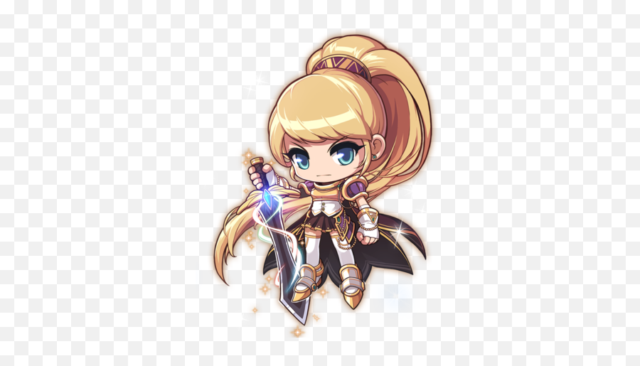 Maple Story One Characters - Maplestory Dawn Warrior Emoji,Maplestory2 Shortcut For Emojis