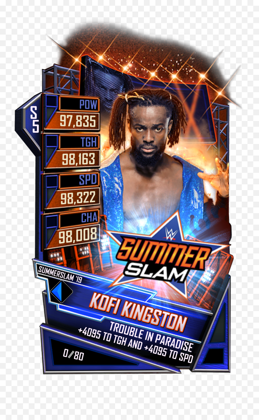 Summerslam U002719 Tier Available Now - Wwe Supercard Summer Slam 19 Roman Emoji,Sasha Banks Vs Bayley Vs Charlotte Vs Becky Lynch Nxt Emojis