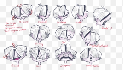 Sketches Christina Vitolo - Soft Emoji,Emotion Sketches
