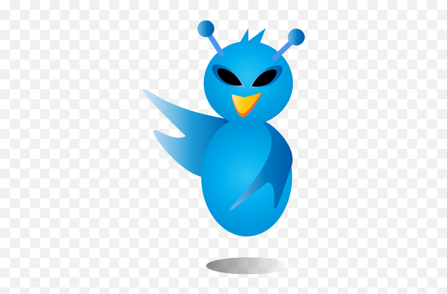 Alien Bird Icon Tweet Me Up Scotty Iconset Little Box Of - Twitter Bot Icon Emoji,Alien In A Box Emoji