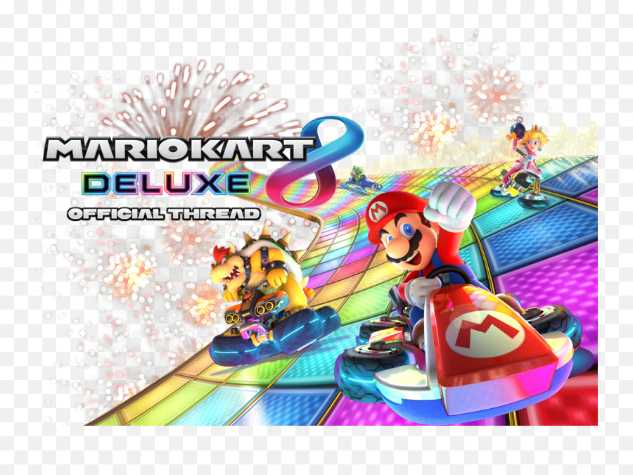 Mario Kart 8 Deluxe - Transparent Mario Kart 8 Deluxe Png Emoji,Mario Kart Inkling Emoticon