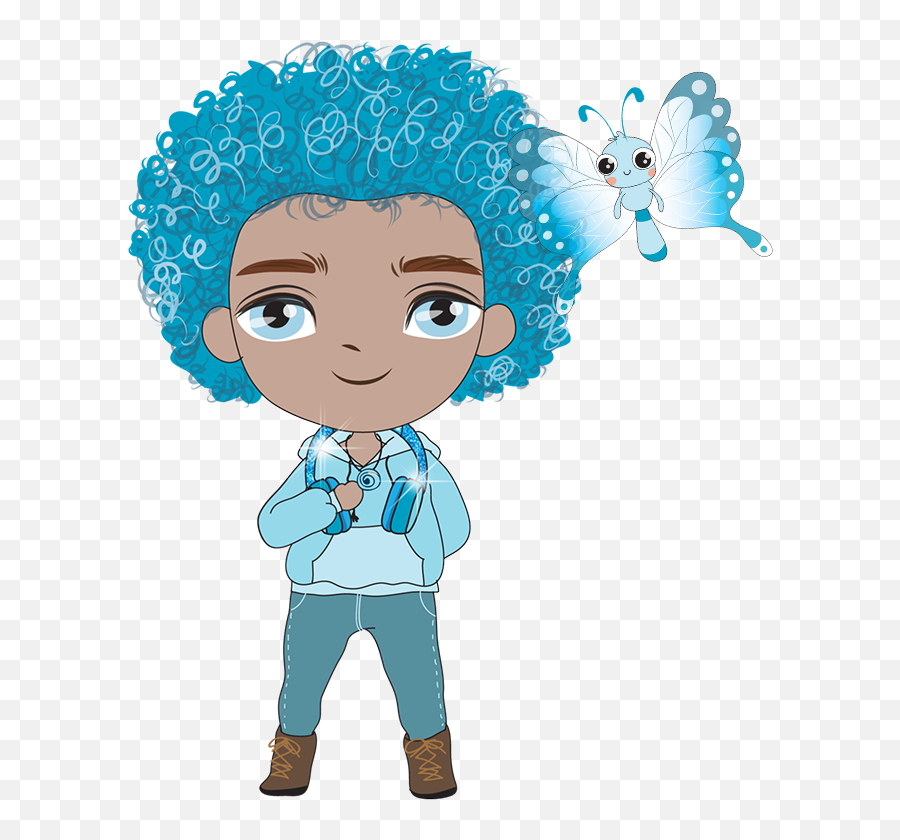 About The Chakra Kids - Curly Emoji,Clipart Thoughts Emotions Behavior Happy Balanced Kid