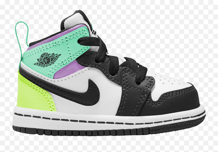 Designer Shoes For Baby Boys - Green Purple Black And Blue Jordan 1s Emoji,Skechers Girls Emojis