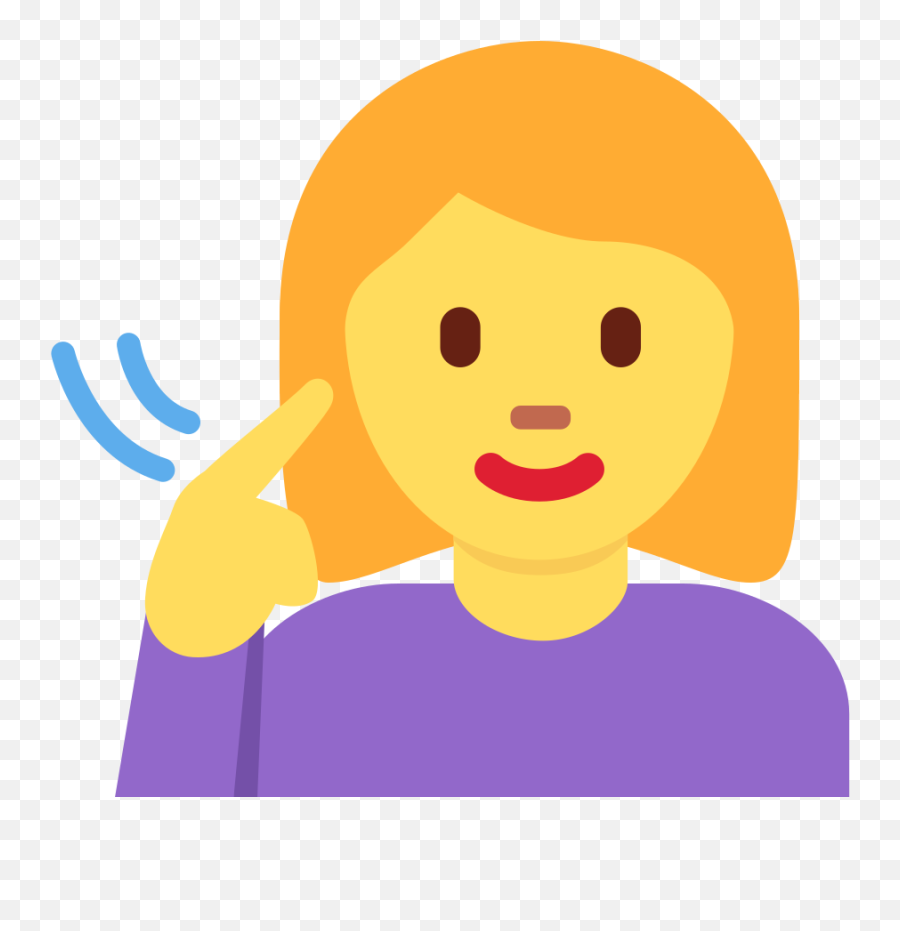 U200d Deaf Woman Emoji - Emoticon Sorda,Define Emoji