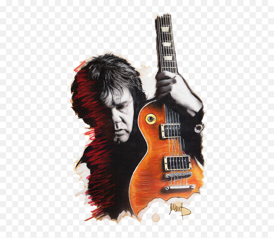 Gary Moore Les Paul Pack Emoji,Les Paul Guitar Emoticon For Facebook