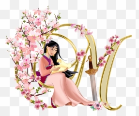 The Disney Princess Flower Alphabeth Part 1 - Disney Emoji,Take My Flower Emoticon