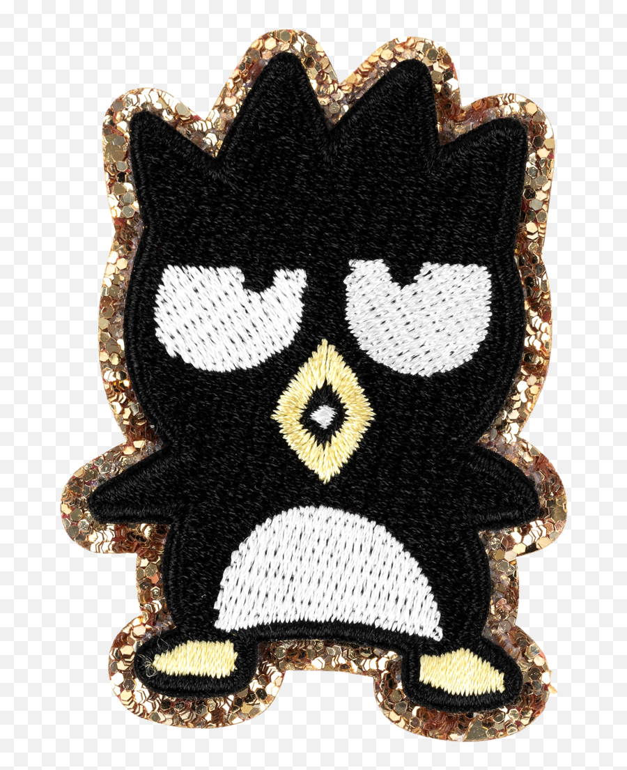 Badtz Maru Glitter Patch Emoji,Emoticon Faces Boarder