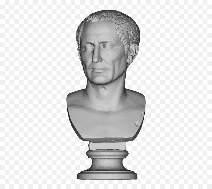 Free Photo Roman Emperor Julius Caesar Bust Rome 3d Portrait Emoji,Laurel Wreath Emoticon