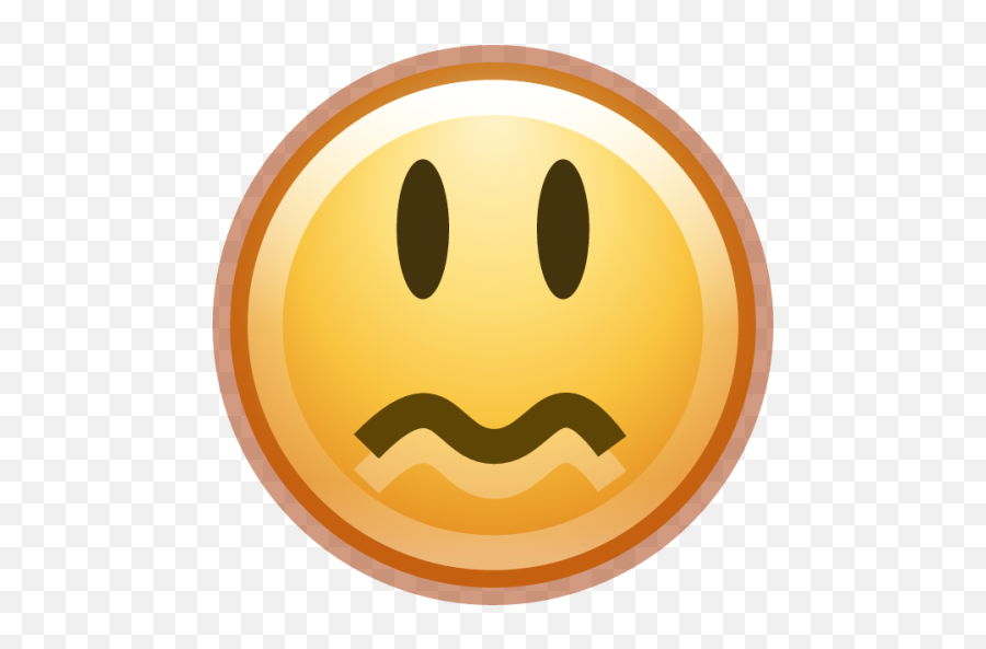 Face Worried Icon - Download For Free U2013 Iconduck Emoji,Worried Emoticon Love