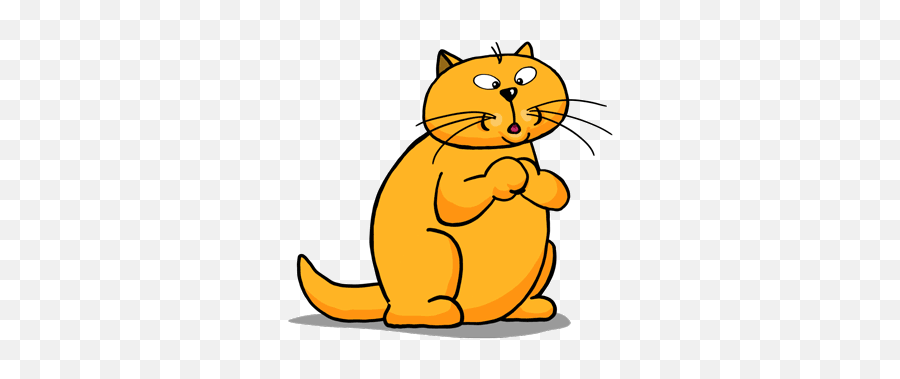 Say It With Fat Cats - Happy Emoji,Fat Cat Emoji