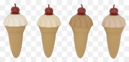 Konges Sløjd Ice Cream Cone Molds Made Of Silicone 4 Parts Emoji,Ointment Emoji