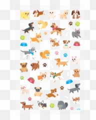 Itsy Bitsy Stickers - Puppy Love Emoji,Email Emoji Codes