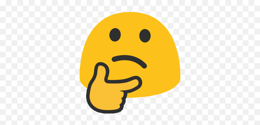 Vs - Thinking Blob Emoji Gif,Thonk Emoji