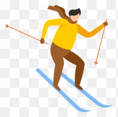 Skier Clipart - Ski Emoji,Skier Emoji
