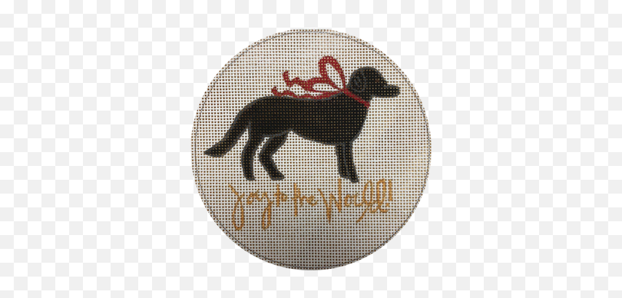 Needlepoint Canvas Categories - Holidays Christmas Emoji,Bernese Mountain Dog Emoji