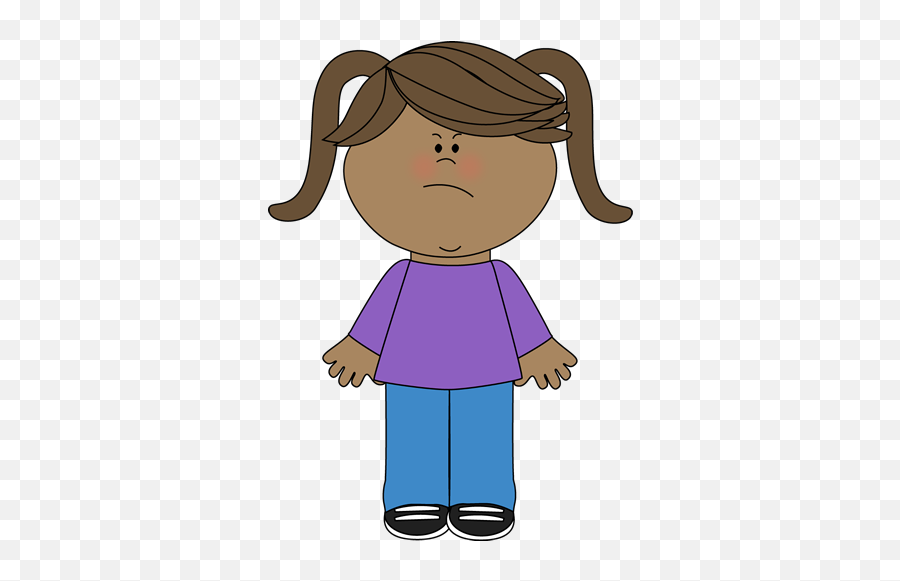 Emotions Clip Art - Emotions Images Happy Little Girl Clipart Emoji,Cartoon Emotions