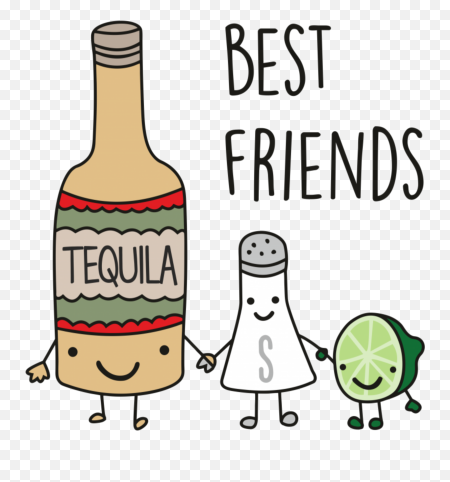 Tequila Best Friend Shirt Clipart - Tequila Clipart Emoji,Best Friend Emoji Shirts